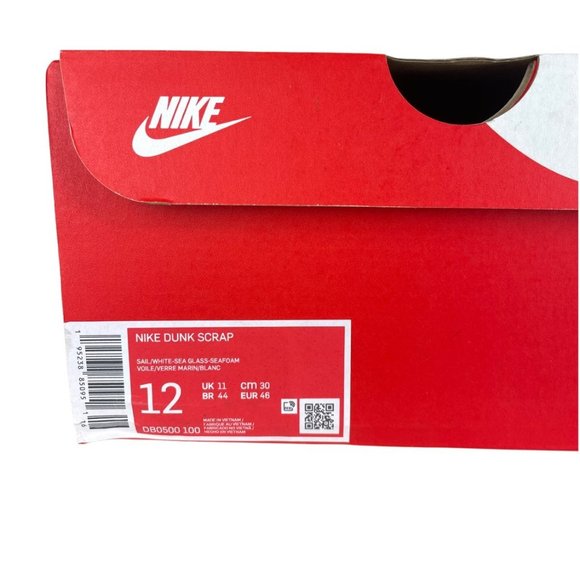 Men's Nike Dunk Low Scrap Sea Glass Size 12 - Picture 2 of 6